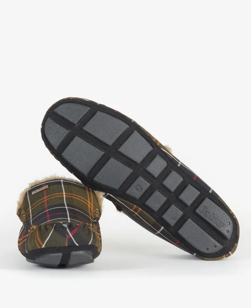 Barbour Monty Slipper in Classic Tartan-2